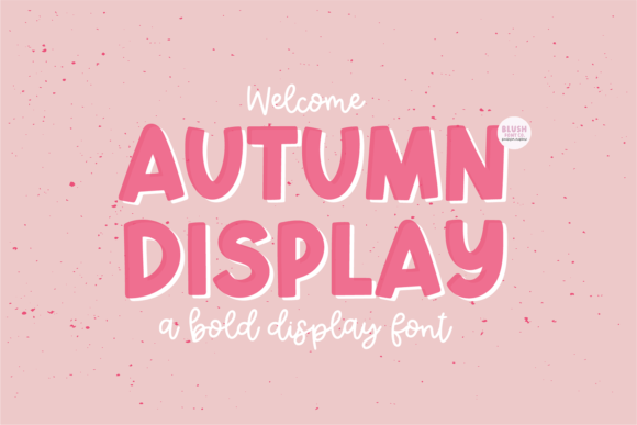 Autumn Display: The Bold Retro Font for Creative Projects