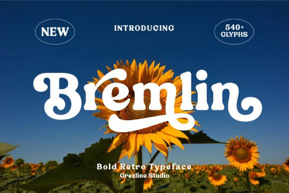 Bremlin: The Bold Retro Font for Vintage Design