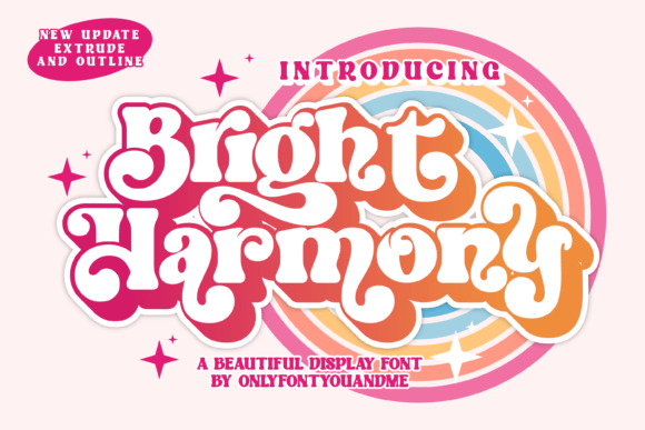 Bright Harmony: Evaluating a Cute Display Font for Creative Projects