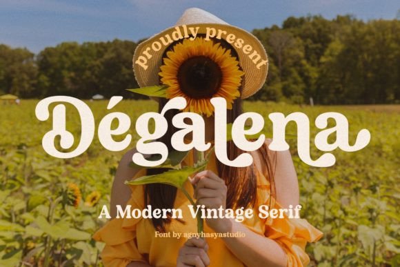 Degalena: Evaluating a Modern Vintage Serif for Contemporary Design Projects
