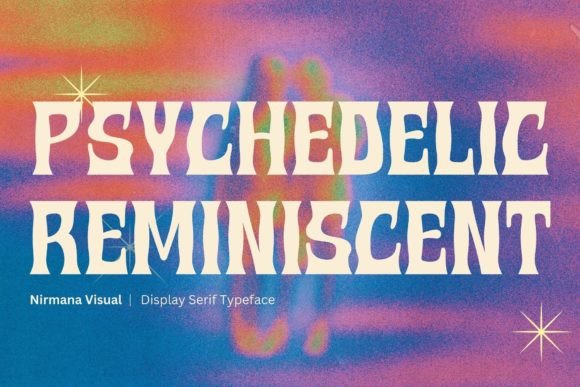Psychedelic Reminiscent: A Retro Font for Bold Designs