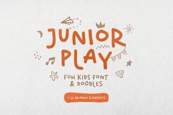 Redefining Childhood Aesthetics: Why Junior Play is the Font of Choice for Modern Creators