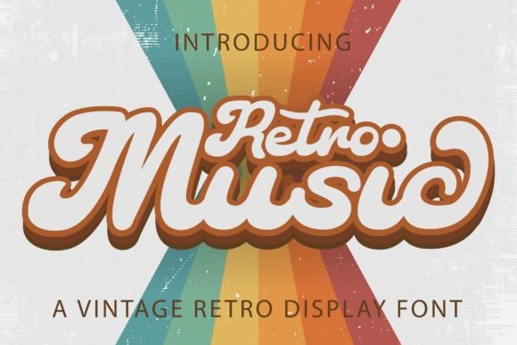 Retro Music: The Vintage Font for Modern Design