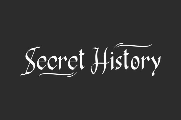 Secret History Font: A Medieval Gothic Design Tool