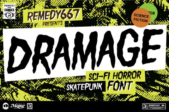 Unleashing Raw Energy: Why Dramage Is the Font Your Edgy Project Needs