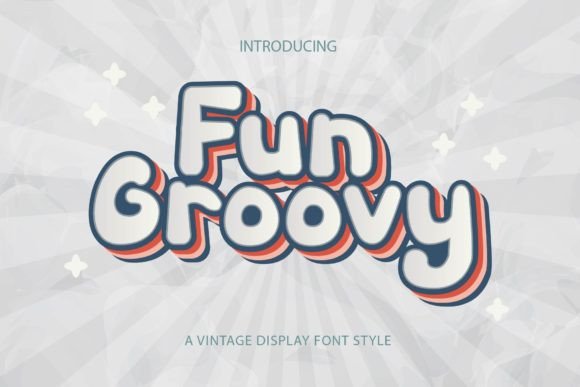 Unleashing Retro Vibes: A Deep Dive into the Fun Groovy Display Font